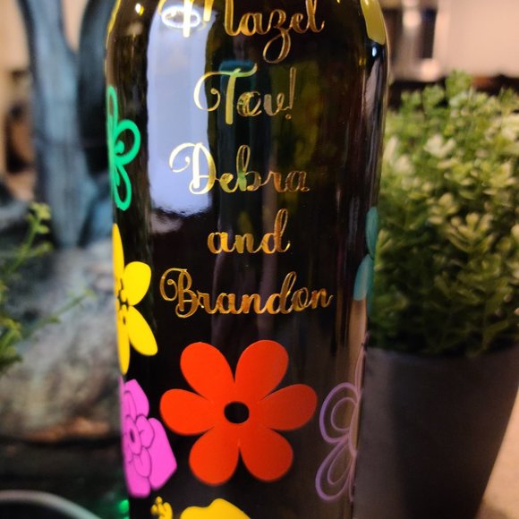 *HP* Wine Bottle Decorative Upcycled bottle, All Occasion, Cork Light - Picture 15 of 16